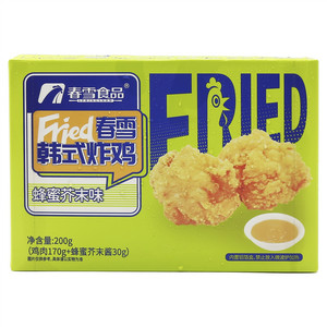春雪食品春雪蜂蜜芥末味韩式炸鸡