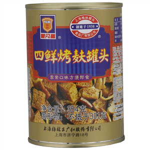 梅林四鲜烤麸罐头