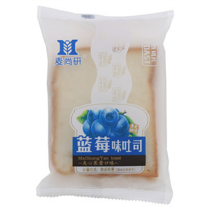 麦尚研蓝莓味吐司