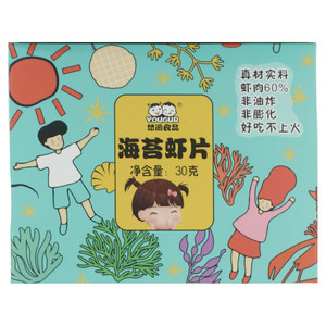 悠格良品海苔虾片