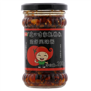 李琨道口李家耗辣椒鱼仔风味酱