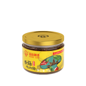菇的辣克牌香辣味香菇酱(香菇鸡肉酱)118g
