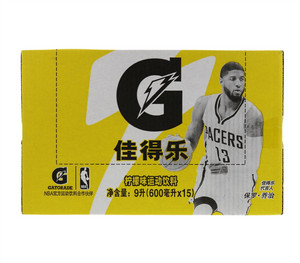 佳得乐GATORADE柠檬味运动饮料9升（600毫升x15）