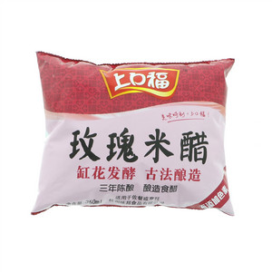 上口福玫瑰米醋350ml