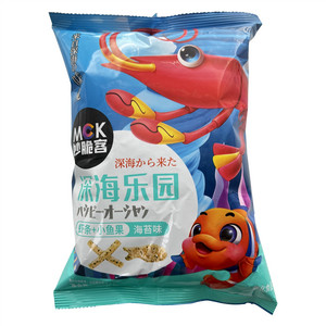 妙脆客海苔味深海乐园(虾条+小鱼果）