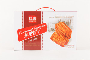 佳惠焦糖饼干800g