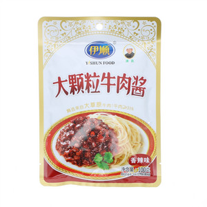 伊顺香辣味大颗粒牛肉酱