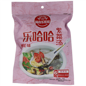 闽南乐哈哈蛋花味紫菜汤
