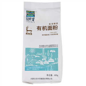 天赋河套鸡鹿塞兆丰精选有机面粉（高筋小麦粉）