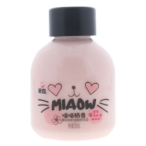 米奇喵喵樱花味奶昔酸奶饮品