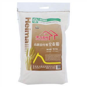 黑马面粉高膳食纤维全麦粉