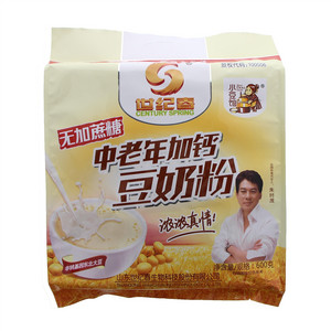 世纪春中老年加钙豆奶粉