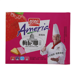盼盼Ameria草莓味梅尼耶干蛋糕