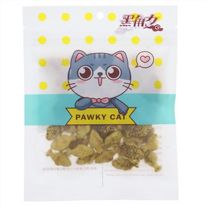 黑角力虾味猫饼干
