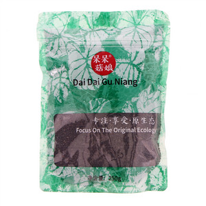 生黑芝麻250克