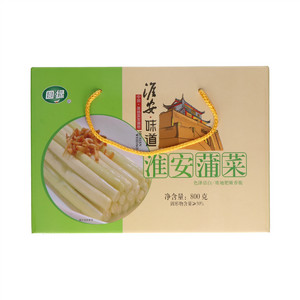 圆绿淮安蒲菜