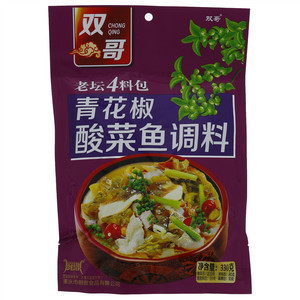 厨鼎双哥青花椒酸菜鱼调料