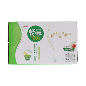伊利畅意100%轻纤加乳酸菌风味饮品