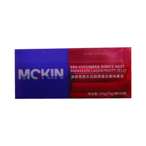 MCKIN海参燕窝木瓜胶原蛋白果味果冻