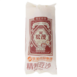 华美松茂精制豆沙月饼