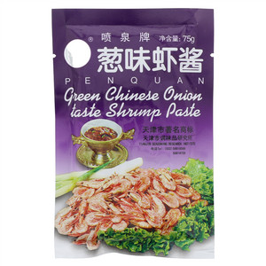 喷泉牌葱味虾酱