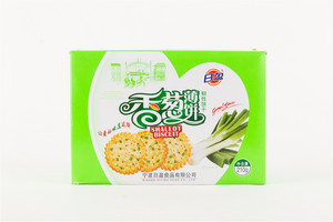 日盈香葱薄饼韧性饼干210g