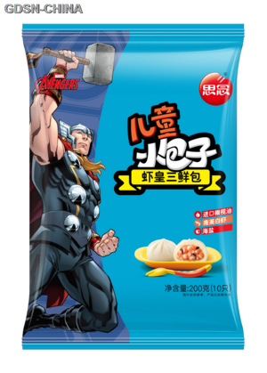 思念虾皇三鲜包儿童小包子
