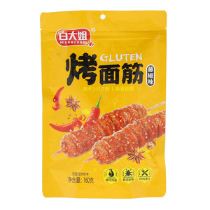 白大姐藤椒味烤面筋