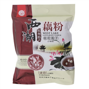 万事隆桂花莲子西湖藕粉(少糖型)