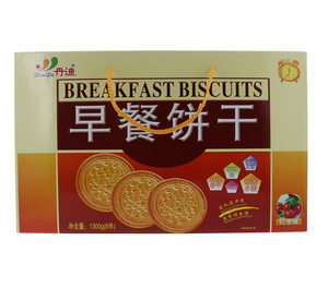 丹迪（DanDi）红枣味早餐饼干1300克(8件）BREAKFAST BISCUITS