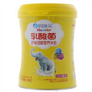 妈咪朵DHA番茄护畅细磨营养米粉