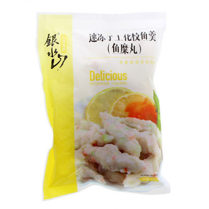 银水山速冻手工花枝鱼羹（鱼糜丸）