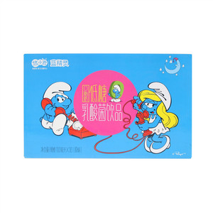 悠小君蓝精灵原味低糖乳酸菌饮品