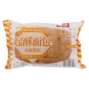 桃李起酥面包 (黄桃酱馅)