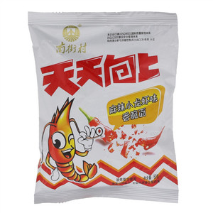 南街村天天向上麻辣小龙虾味香脆面