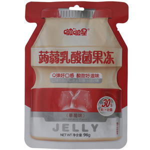 啵啵星草莓味 蒟蒻乳酸菌果冻