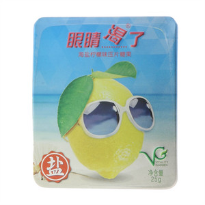 眼睛渴了海盐柠檬味压片糖果