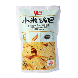 味咔蒜香鲜虾味小米锅巴