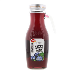 顶真蓝莓汁饮品（标）带把