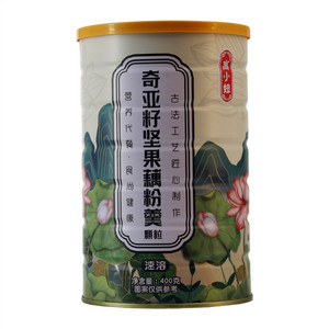 奇亚籽坚果藕粉羹