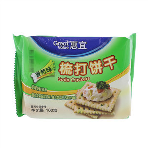 惠宜香葱味梳打饼干