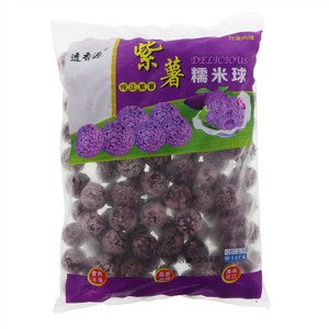 透香源台湾风味紫薯糯米球