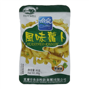 鱼泉风味萝卜（爽甜味）
