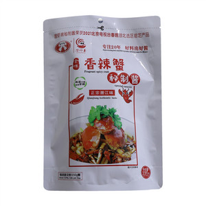 潜虾弟香辣蟹秘制酱