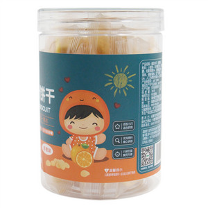 婴芝坊酸奶饼干（香橙味）
