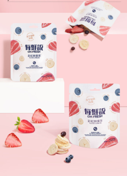 每鲜说·混合果干（香蕉、蓝莓、草莓）