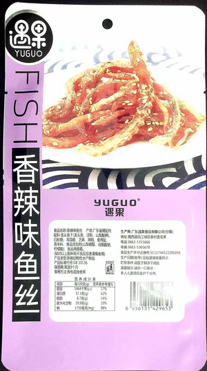 遇果 YUGUO香辣味鱼丝