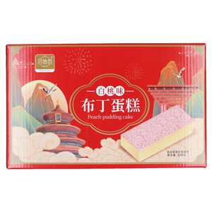 月饴坊白桃味布丁蛋糕