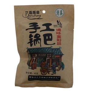百乐童手工锅巴调味面制品（清真）