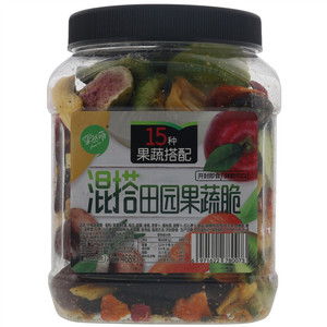 果然萌混搭田园果蔬脆